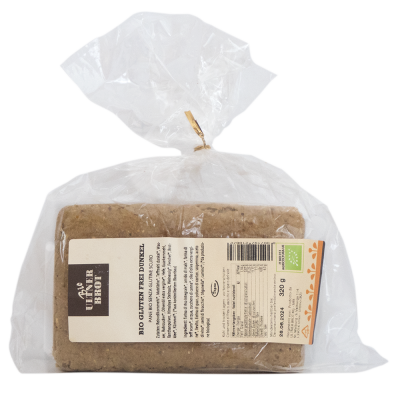 Glutenfrei Dunkel Brot (320gr)